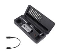 BEAZOOM -02 Kit stazione di saldatura digitale, 100 W Quick Heat, display IPS da 0,96 pollici, per custodia mobile compatta con modalità sleep per hobbisti (HS-02A alto)