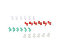 BEAZOOM 24 clip assortite per serratura della portiera dell'auto, chiusure in plastica multicolore per aperture da 2,9 mm, 3,2 mm, 3,6 mm, 3,8 mm, essenziali per riparazioni interne
