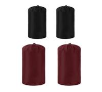 BEAZOOM 4PCS Ultralight coulisse Stuff Sack, 400T Nylon Compressione Sacchetto di Immagazzinaggio Sacco a Pelo Piumino, Outdoor Campeggio Viaggi Gearset2 5L