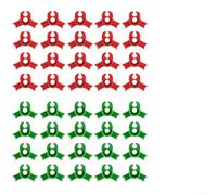 BEAZOOM 60 clip per l'addestramento delle piante con curva a 90°, supporti in PP rosso e verde per pomodori, fiori, viti, dispositivo di curvatura per interni ed esterni