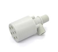 BEAZOOM Automatico interno verticale per valvola di controllo del livello dell'acqua Valvola a sfera galleggiante per torre dell'acqua per serbatoio piscina G34 pollici bianco