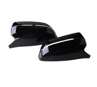 BEAZOOM Calotte per specchietti laterali nere lucide per BMW Serie 3 5 6 7 G30 G11 G32, in plastica ABS, set di calotta per specchietto sinistro e destro