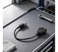 BEAZOOM Cavo diagnostico OBD2 da 12 V 6 pin a 16 pin per moto e, per scanner compatto e Play per la risoluzione dei problemi