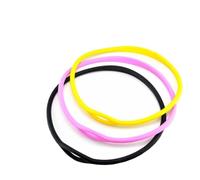 BEAZOOM Collana in silicone per immersioni subacquee, supporto per il secondo stadio, per immersioni subacquee, cinturino elastico per fissare il polpo, nero e giallo