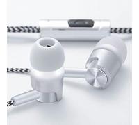 BEAZOOM Cuffie intrauricolari cablate con cancellazione del rumore | Cuffie in-ear cablate con cancellazione del rumore, ergonomiche 3,5 mm