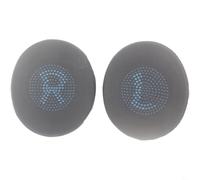 BEAZOOM Cuscinetti auricolari in gel per cuffie Jabra 45h ed Evolve2 65 UC, comodi per coperture di ricambio, 75 x 65 mm, coppia nera