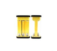 BEAZOOM Custodia per power bank fai da te, in ABS, personalizzabile per batteria, per progetti di elettronica per studenti di hobby, bianco, nero, giallo (6 giallo)