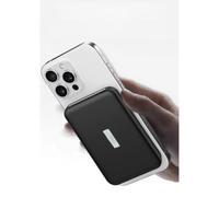 BEAZOOM Custodia protettiva in silicone per Anker MagGO 10000 mAh batteria magnetica, custodia sottile antiurto con aperture per pulsanti, protezione portatile, nero