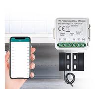 BEAZOOM Garage WiFi per controller interruttore porta Doppia modalità per connessione veloce Tuya per la vita APP Telecomando vocale bianco