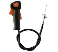 BEAZOOM Interruttore a leva dell'acceleratore nero per FS75 per FS80 FS85, facile da installare, sostituisce 4137-180-1109