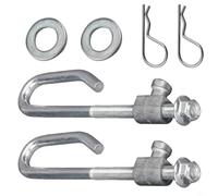 BEAZOOM Kit di aste di sollevamento per tosaerba compatibili GX24864 GX21718 per serie L per X, include aste in acciaio, dadi e rondelle, set da 10 pezzi