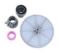 BEAZOOM Kit di conversione di ricambio per pompa skimmer con adattatori per tubi, nastro e guarnizione, aggiornamento fuori terra Summer Waves SFX1000 SFX1500 pompa di sabbia