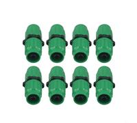 BEAZOOM Kit di riparazione espandibile per tubi da giardino 77756890,5 m e 147,3 cm o 86,4 cm, raccordi a connessione rapida, verde per plastica (8 pezzi)