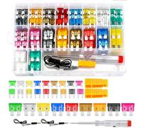 BEAZOOM Kit fusibili auto 306 pezzi 2-35A medio piccolo assortimento con custodia tester circuito
