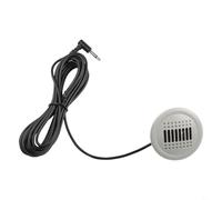 BEAZOOM Microfono cablato da 3,5 mm con cavo da 300 cm per BMW per Mercedes per skoda per Android Navigazione Autoradio Installazione diretta ABS Alloggiamento Adattatore di ingresso audio