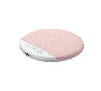 BEAZOOM per macchina audio compatta a rumore bianco, BT5.3 Aiuto per dormire portatile con uscita 2 W, timer a 3 velocità, 5 ore di riproduzione, ricarica USB per campeggio, blu