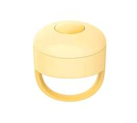 BEAZOOM per Mini telecomando con punta delle dita per lo scorrimento video ad anello, controller wireless per brevi applicazioni video come, leggero 4 g (giallo)