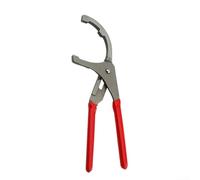 BEAZOOM Pinza regolabile per filtro dell'olio resistente, 44,5-95 mm, in acciaio 45#, utensile manuale per auto, 30 cm, rosso (9 rosso)