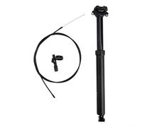 BEAZOOM Reggisella telescopico in lega di alluminio, 31,6 mm, con cavo interno e telecomando per mountain bike