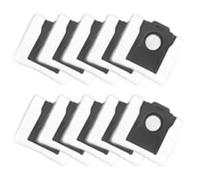BEAZOOM Sacchetti per aspirapolvere Roborock X30 Ultra, X40 Ultra Complete | L10s Plus, L30 Pro Ultra, Mova S10 Plus, S20 Ultra, P50 Pro Ultra, filtraggio a 4 strati, resistente tessuto non tessuto