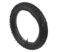 BEAZOOM Set di pneumatici da 16 pollici per bicicletta con camera d'aria, resistente alle forature, 16 x 1,75 e 16 x 2,4, per bici elettrica e E-per bici, nero (pneumatico esterno 16 x 2,125 + tubo