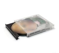 BEAZOOM Slim Portable CD DVD Writer per Laptop Desktop (trasparente)