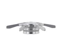 BEAZOOM Strumento a sei stelle in metallo per Shimano SLX DC, Casitas MGL e | Bantam MGL Baitcast - Chiave di scarico per freni, colore: nero