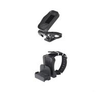 BEAZOOM Supporto a clip per fotocamera a 360° per action camera, telaio regolabile, supporto per cintura, vlogging, escursionismo, ciclismo, viaggi, in ABS compatto per stabilizzatore (clip per zaino)