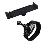 BEAZOOM Supporto da polso per Insta360 Luna per Ultra, sicuro supporto da polso per fotocamera, regolabile, in ABS, supporto per action camera a mani libere per registrazione all'aperto (A)