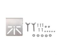 BEAZOOM Supporto per grondaia in acciaio inox per Eufy per fotocamera solare Solocam E42, supporto per telecamera di sicurezza per esterni, installazione senza trapano, supporto a cupola PTZ stabile