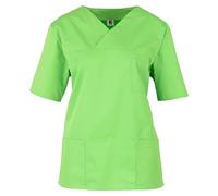beb Kasack Basic Unisex Maglietta del Camice Medico, Verde Mela, XS Adulto