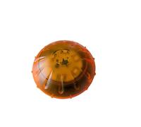 BeB Smart Home LAR3 Lampeggiante LED per Cancello Automatico, 12-24V AC/DC, Luce di Segnalazione, Modalità Lampeggiante o Fissa, IP55, Uso Esterno, Made in Italy (Arancio)