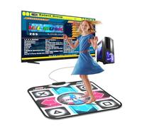 BEBAPOW Tappetino da ballo USB per PC/computer, tappetino da ballo aggiornato per intrattenimento domestico ed esercizi, programma di installazione per giochi di danza incluso, compatibile solo con