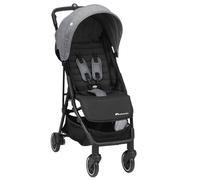 bebe confort Teeny 3D - Passeggino Leggero Pieghevole da 0-4 Anni 0-22 Kg Schienale e poggiapiedi regolabile Cestino portaoggetti e Cappotta colore Black Chic