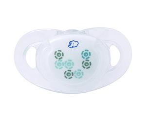 Bébé Confort Succhietto 0-6 Mesi, Dental Safe, Molto Sottili, in Silicone, Colore Bianco, 2 Pezzi