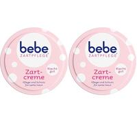 bebe Crema delicata per la cura della pelle delicata con vitamina E per la pelle sensibile dei bambini (Confezione da 2)