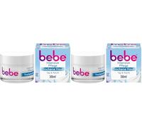 bebe Cura intensiva 50 ml, idrata 24 ore per la pelle secca con olio di avocado e burro di karité (Confezione da 2)