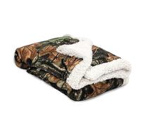 Bébé Infant Camo Accent doux Sherpa et Plushed doublé en polaire Cadeau Couverture