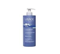 Uriage Bebè Latte Idratante Quotidiano con Stella Alpina Bio e Burro di Karitè - Nutre, idrata e protegge la pelle - Non unge - Delicatamente profumato - 97% di ingredienti di origine naturale - 500ml