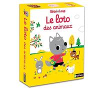 Bébé loup - Le loto des animaux - Jeu d'éveil - Dès 2 ans