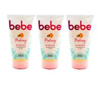 Bebe Peeling 3 X 150ml - per Delicato Pelle -con Aprikosenextrakt -normale/pelle
