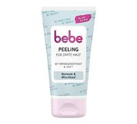 bebe Peeling per pelli delicate (150 g), pulizia delicata del viso con estratto e profumo di albicocca, pulizia accurata della pelle per pelli normali e miste