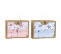 BEBE SET 4 ALGODON 25X19X6 06 MESES ESTRELLAS 2 S
