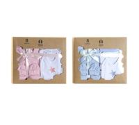BEBE SET 7 ALGODON 33X30 06 MESES ESTRELLAS 2 SUR