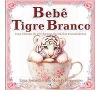 Bebê Tigre Branco: Um mundo de bebês tigres que cabem na palma da mão: Apaixone-se pelo seu charme adorável e digno neste livro de arte com 100 cenas ... recomendado como presente ou livro de mesa.