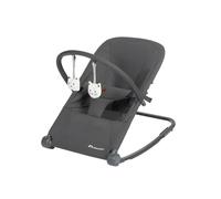 Bebeconfort Aster, Sdraietta Neonato 0-2 anni, Sdraietta a dondolo, Arco Gioco, Leggera (2,7 kg), Pieghevole Ultracompatta, Modalità fissa, Tinted Graphite