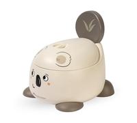 Bebeconfort Comodo Vasino Bambini, 12-36 Mesi (0-20 kg), Ergonomico e Compatto, Facile da Pulire, Tazza Amovibile, Paraspruzzi Igienico, Antiscivolo, Vasino per Bambini WC, Koala
