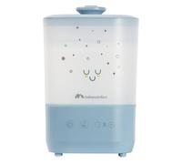 Bebeconfort Cool-Mist Umidificatore Ambiente, Luce Notturna per Bambini 7 Colori, Umidificatore a Ultrasuoni, Silenzioso, Vaschetta da 2,1 L Durata fino a 48 Ore, Spegnimento Automatico, Blu