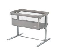 Bebeconfort Culla Zina - Lettino neonato fianco letto, 0-6 mesi (0-9 kg) - Grigio Mineral