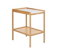 Bebeconfort Daisy, Fasciatoio Neonato, 0-12 mesi (11 kg), Materassino fasciatoio Impermeabile incluso, Facile da pulire, Sicuro, Ripiano Porta Oggetti, Facile da montare, Legno naturale